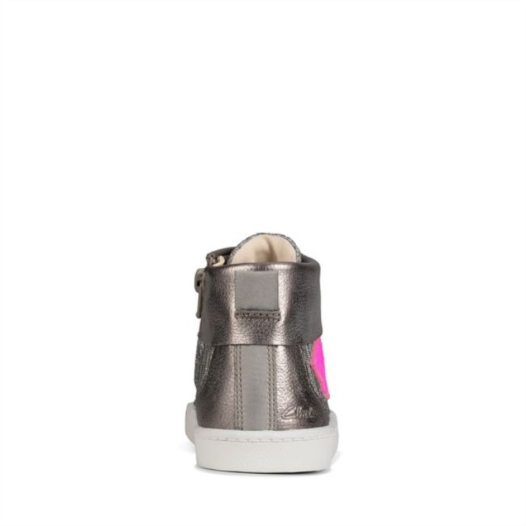 Clarks Peltre Cuero Ciudad Mito Niño Peltre Cuero