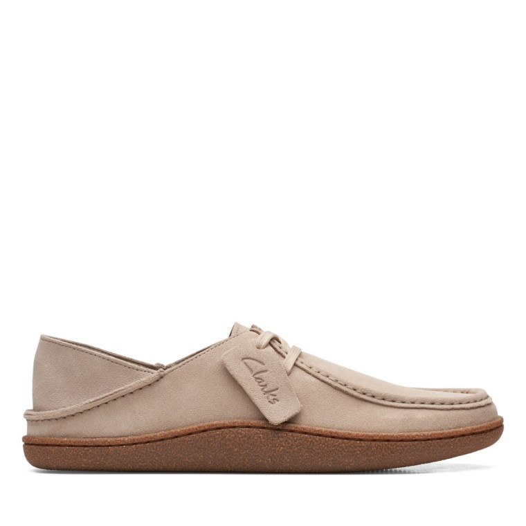 Clarks Pilton Wallabee Gamuza Arena Gamuza Arena