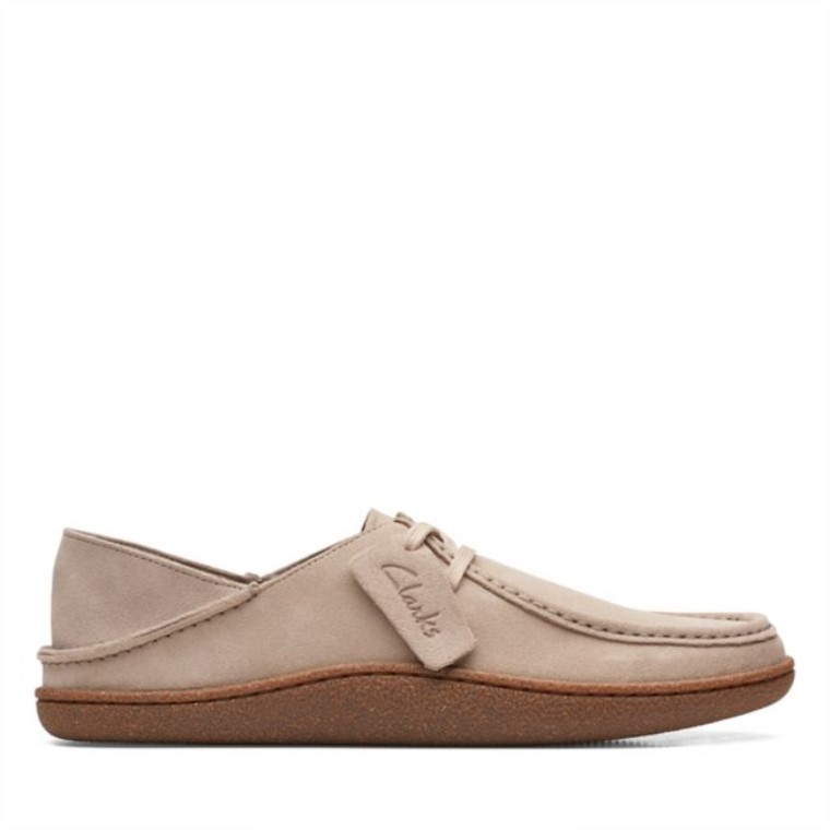Clarks Pilton Wallabee Gamuza Arena Gamuza Arena
