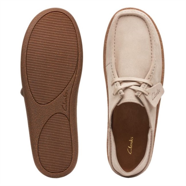 Clarks Pilton Wallabee Gamuza Arena Gamuza Arena