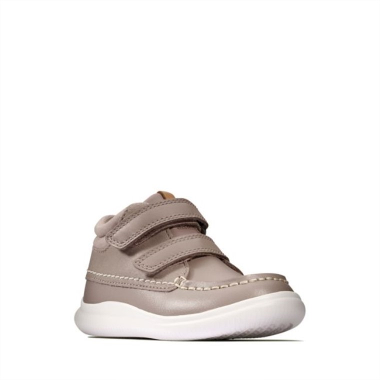 Clarks Rosa Combi Cuero Crest Tuktu Niño Rosa Combi Cuero