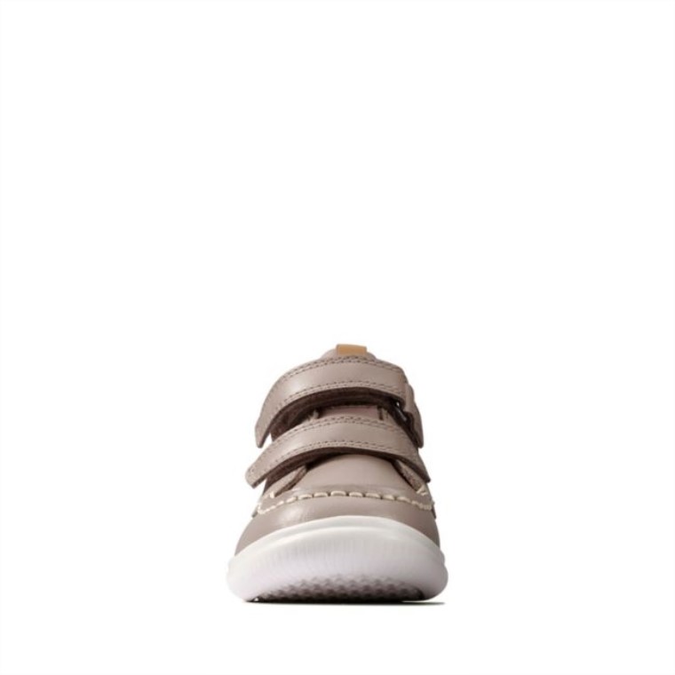 Clarks Rosa Combi Cuero Crest Tuktu Niño Rosa Combi Cuero
