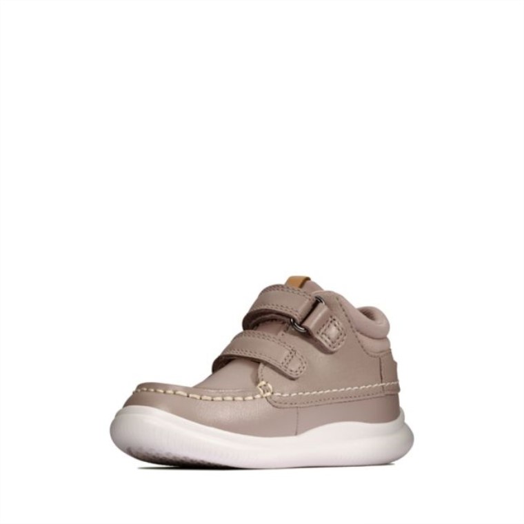 Clarks Rosa Combi Cuero Crest Tuktu Niño Rosa Combi Cuero