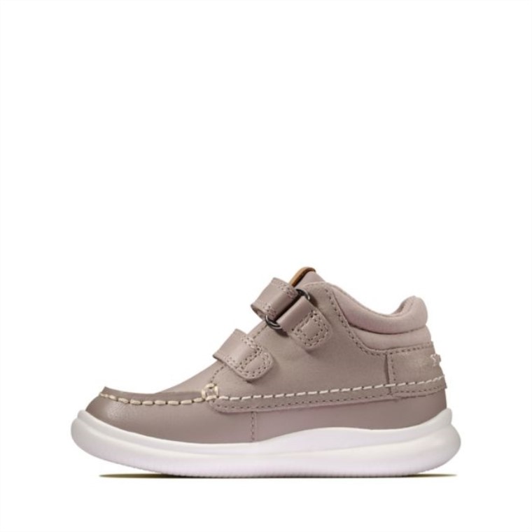 Clarks Rosa Combi Cuero Crest Tuktu Niño Rosa Combi Cuero