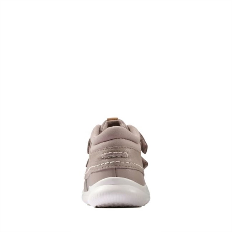 Clarks Rosa Combi Cuero Crest Tuktu Niño Rosa Combi Cuero