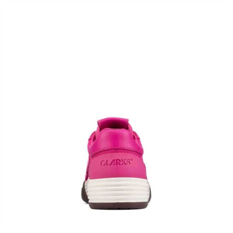 Clarks Rosa Gamuza Cica Niño Rosa Gamuza