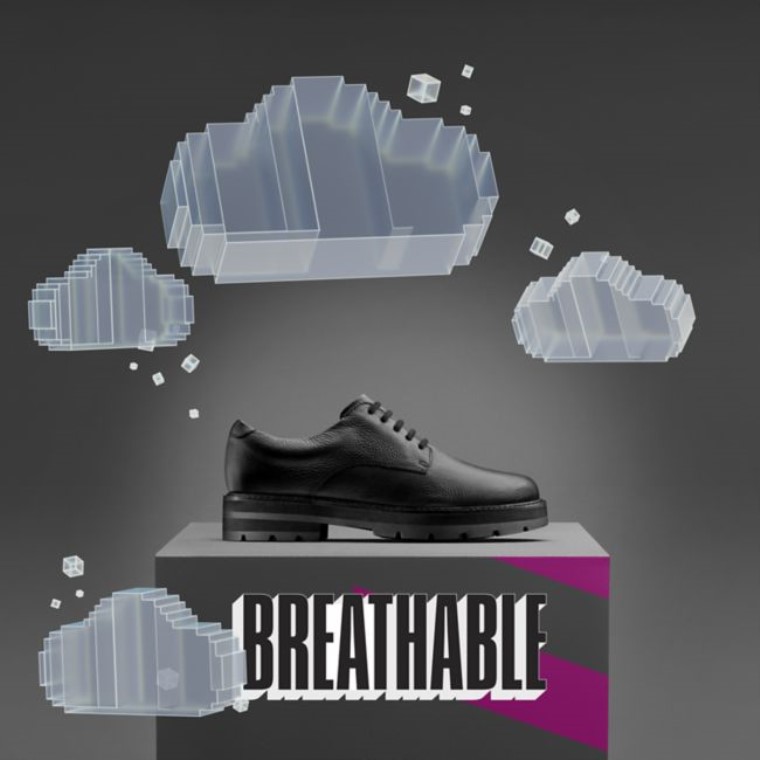 Clarks Prague Lace Juvenil Cuero Negro Cuero Negro