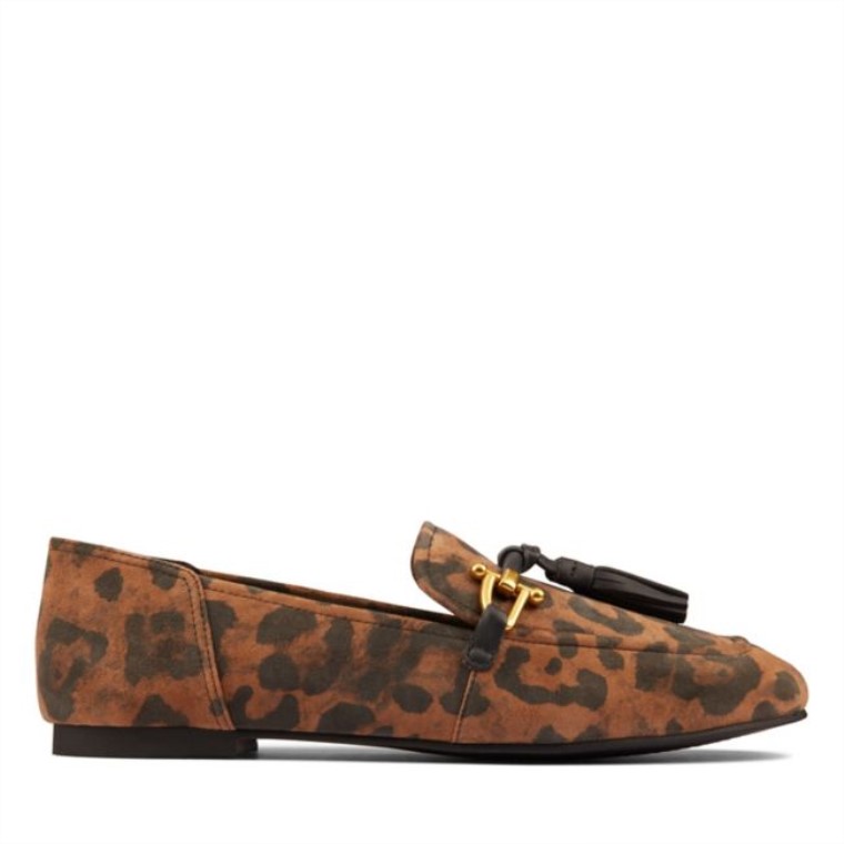Clarks Pure 2 Borlas Ante Leopardo Ante Leopardo