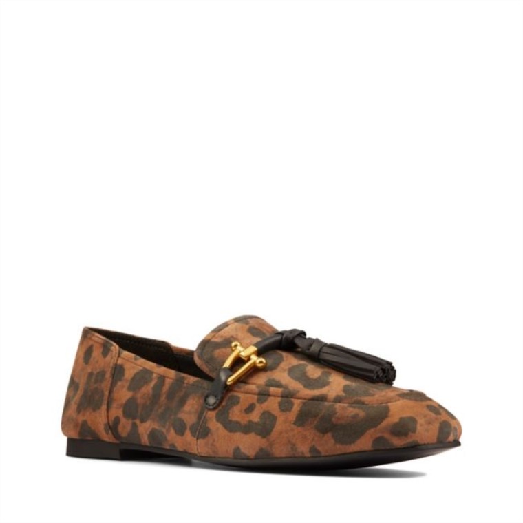 Clarks Pure 2 Borlas Ante Leopardo Ante Leopardo
