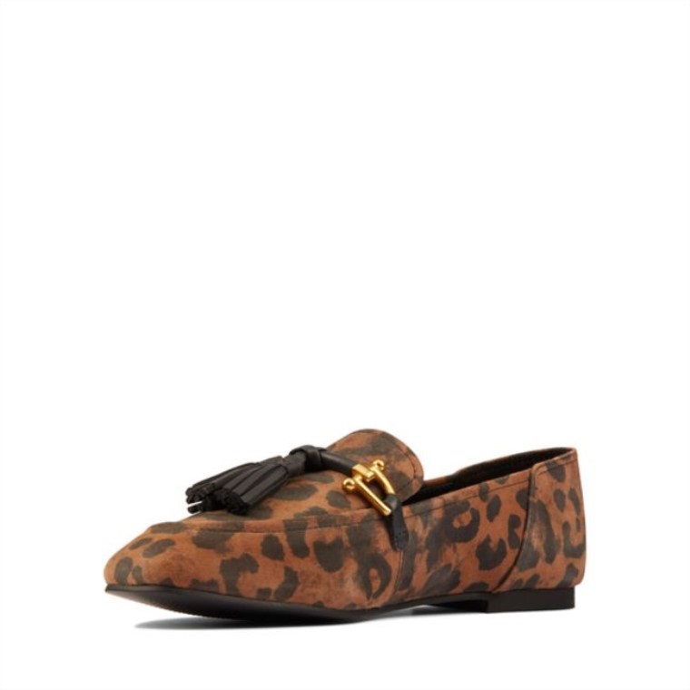 Clarks Pure 2 Borlas Ante Leopardo Ante Leopardo