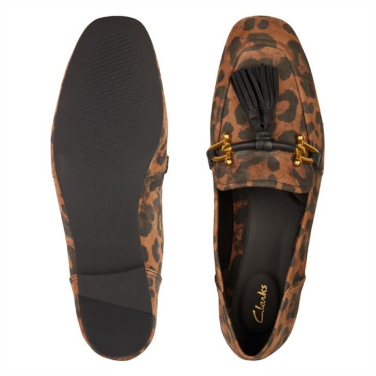 Clarks Pure 2 Borlas Ante Leopardo Ante Leopardo