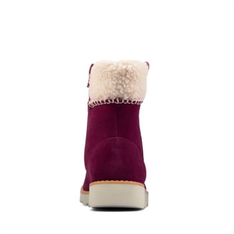 Clarks Ante Morado Crown Loop Niño Ante Morado