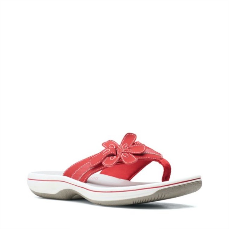 Clarks Rojo Brinkley Flora Rojo