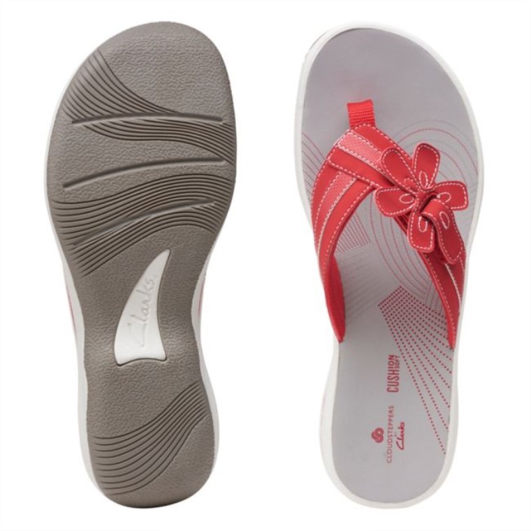 Clarks Rojo Brinkley Flora Rojo