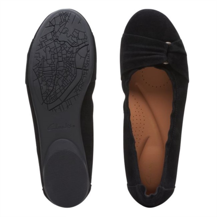 Clarks Rena Paso Negro Negro