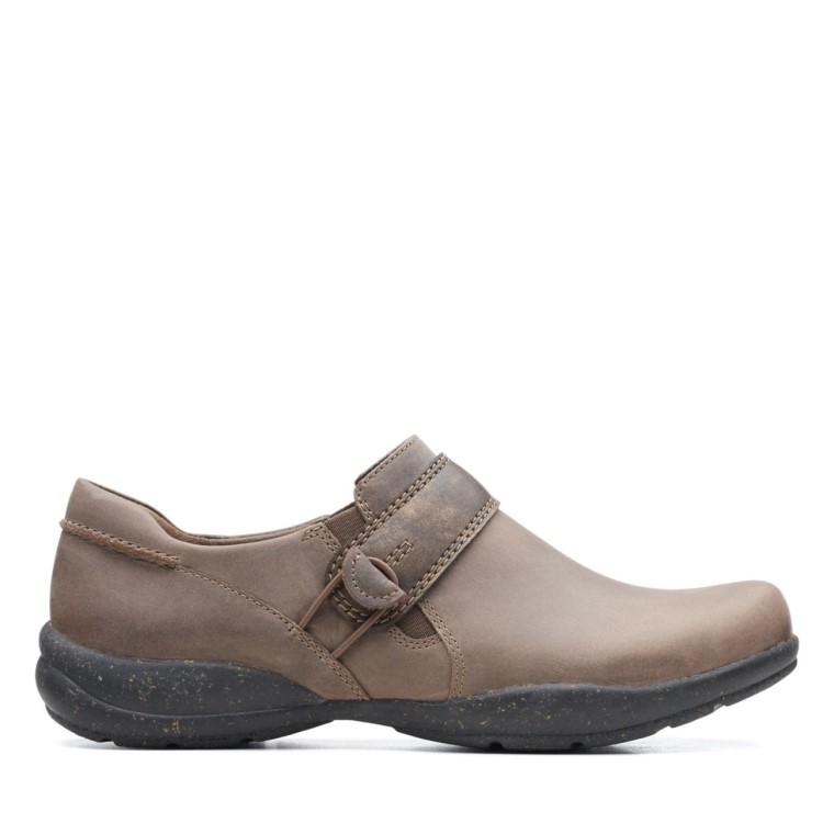 Clarks Roseville Dot Topo Oscuro Topo Oscuro