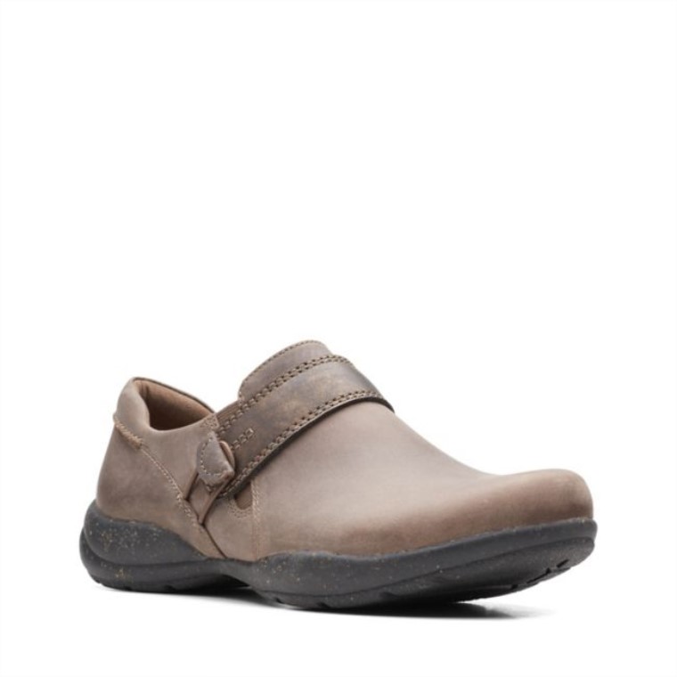 Clarks Roseville Dot Topo Oscuro Topo Oscuro