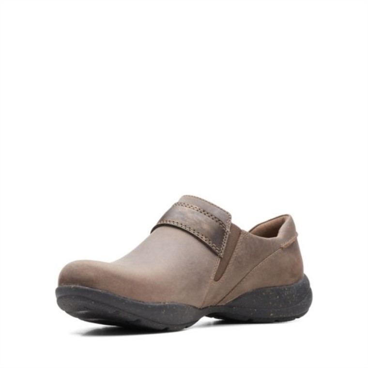 Clarks Roseville Dot Topo Oscuro Topo Oscuro
