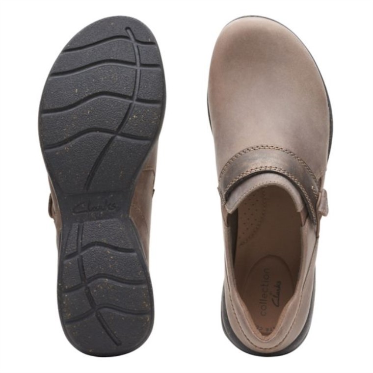 Clarks Roseville Dot Topo Oscuro Topo Oscuro