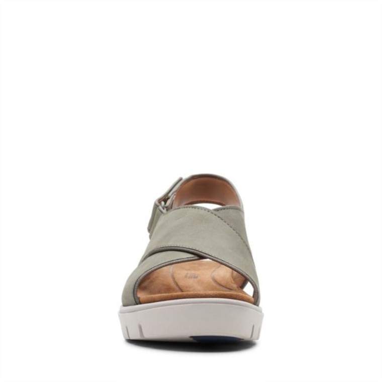 Clarks Nubuck Salvia Un Karely Sun Nubuck Salvia