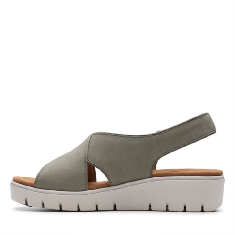 Clarks Nubuck Salvia Un Karely Sun Nubuck Salvia