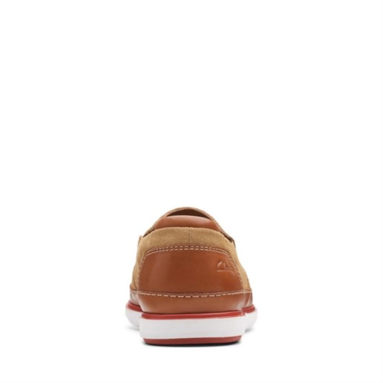 Clarks Sand Suede Bratton Step Sand Suede