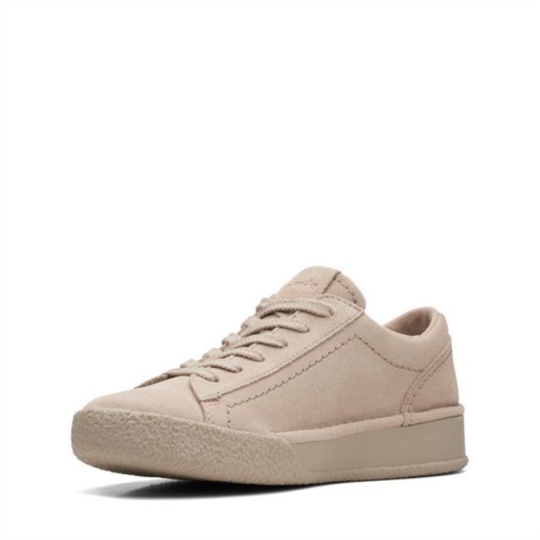Clarks Arena Gamuza Artesanía Taza Caminar Arena Gamuza