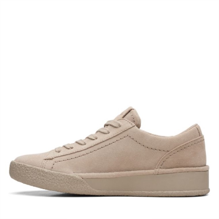 Clarks Arena Gamuza Artesanía Taza Caminar Arena Gamuza