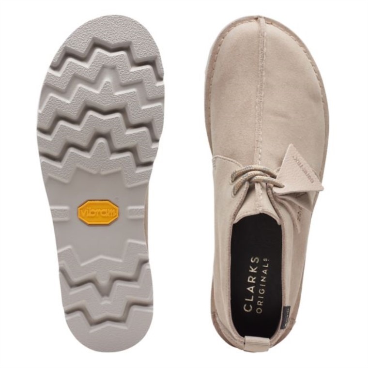 Clarks Arena Gamuza Caminata Por El Desierto Gore-tex Arena Gamuza