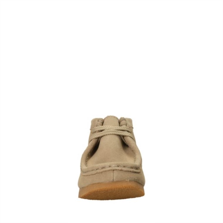 Botas Clarks De Gamuza Arena Wallabee Arena