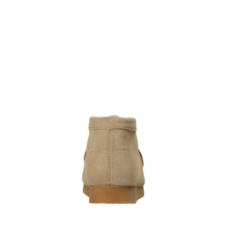Botas Clarks De Gamuza Arena Wallabee Arena