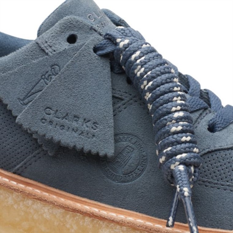 Clarks Sandford Ante Azul Ante Azul