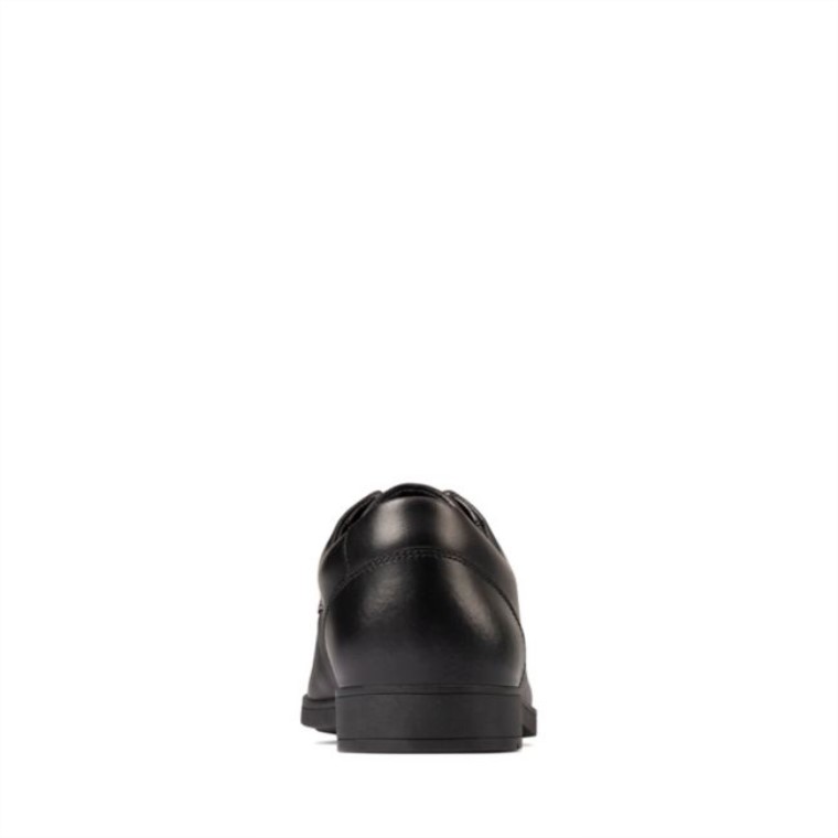 Clarks Scala Step Juvenil Cuero Negro Cuero Negro