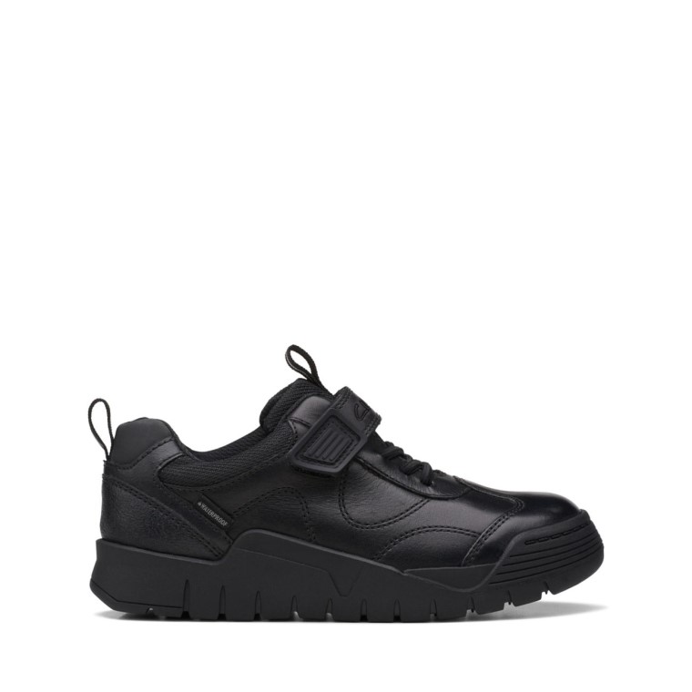 Clarks Scooter Dry Kid Impermeable Negro Impermeable Negro