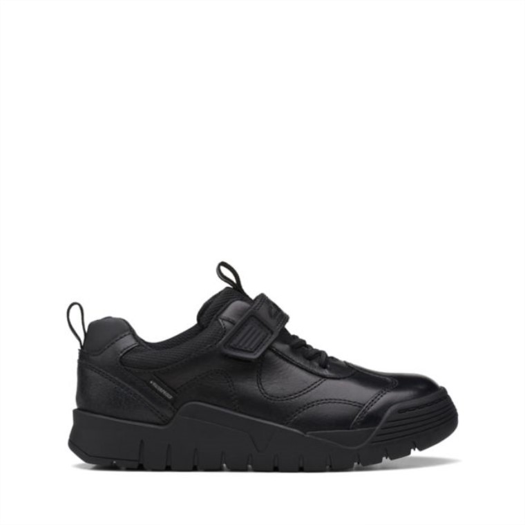 Clarks Scooter Dry Kid Impermeable Negro Impermeable Negro