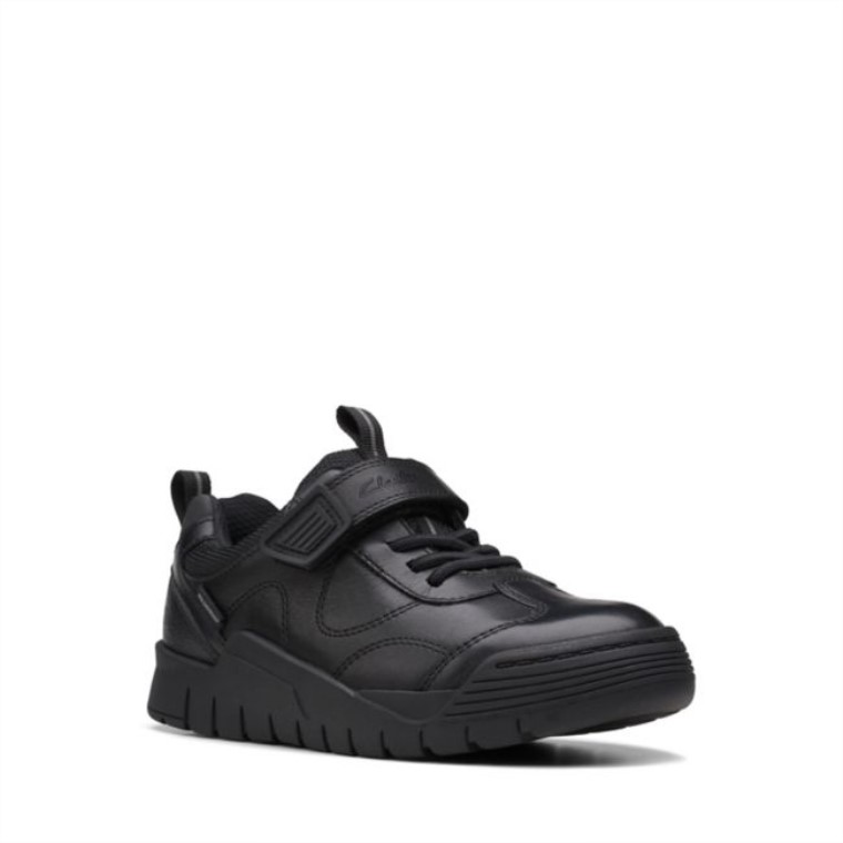 Clarks Scooter Dry Kid Impermeable Negro Impermeable Negro