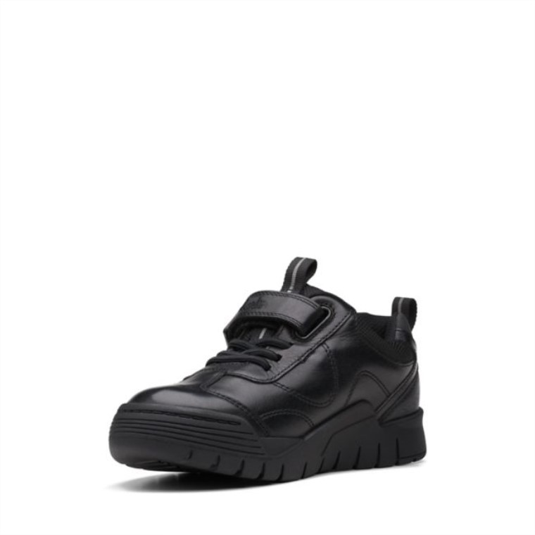 Clarks Scooter Dry Kid Impermeable Negro Impermeable Negro