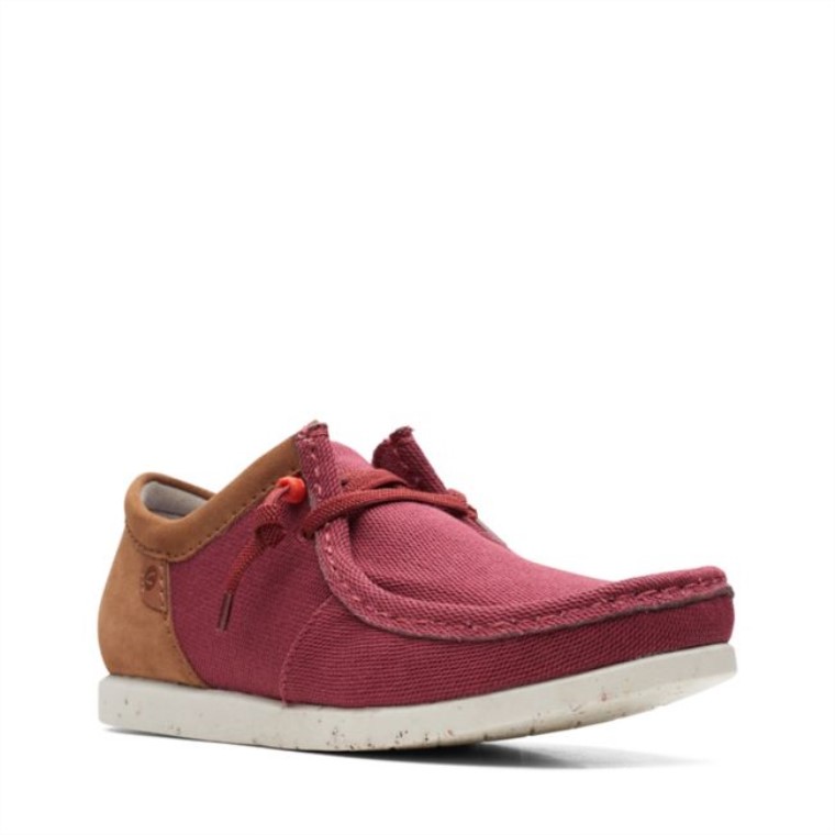 Clarks Shacre Lite Moc Ladrillo Rojo Ladrillo Rojo
