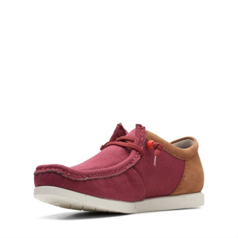 Clarks Shacre Lite Moc Ladrillo Rojo Ladrillo Rojo