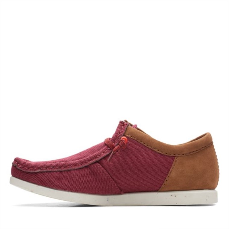 Clarks Shacre Lite Moc Ladrillo Rojo Ladrillo Rojo