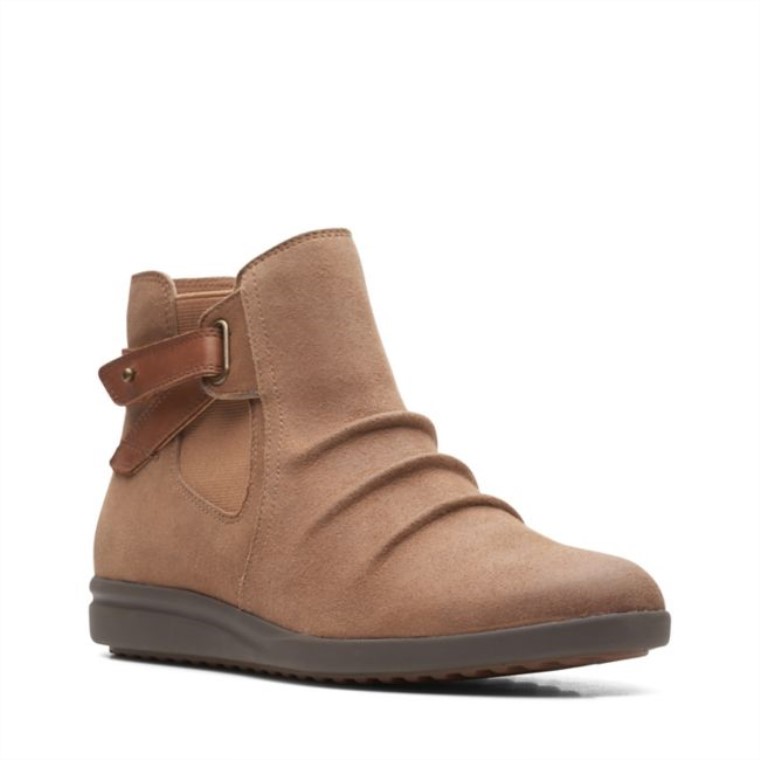 Clarks Tamzen Mid Gamuza Bronceada Gamuza Bronceada