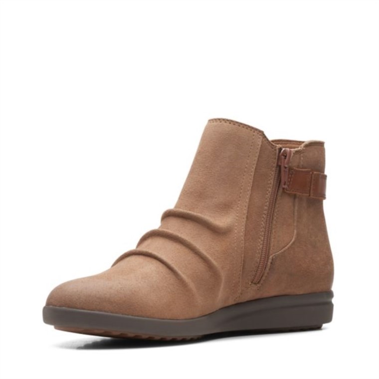 Clarks Tamzen Mid Gamuza Bronceada Gamuza Bronceada