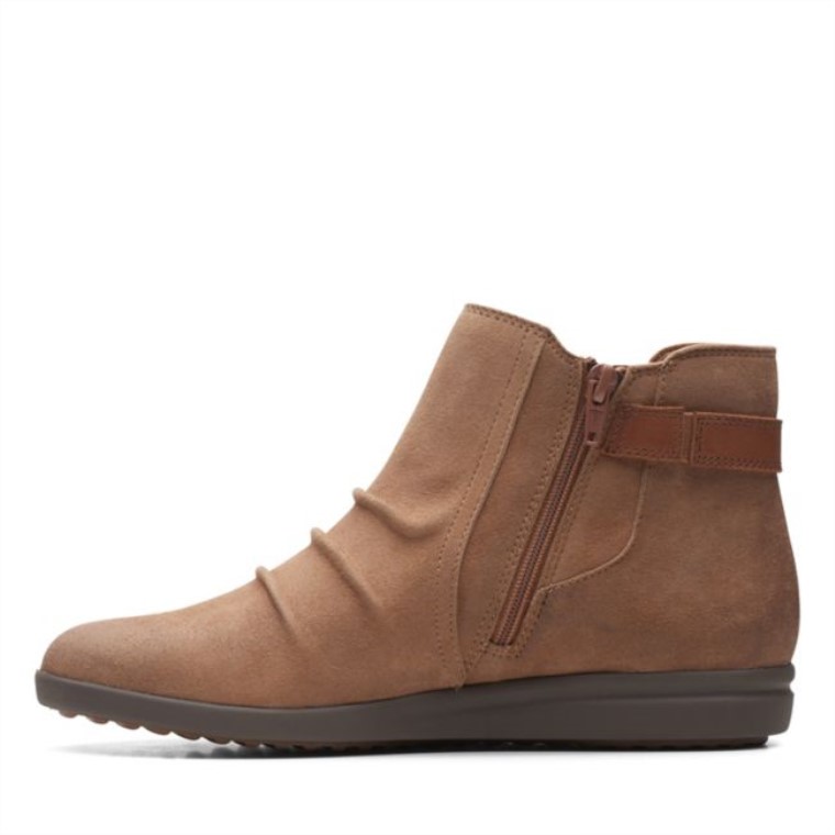 Clarks Tamzen Mid Gamuza Bronceada Gamuza Bronceada