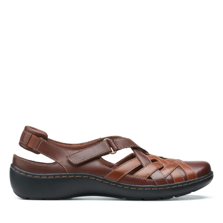 Cuero Combinado Clarks Bronceado Cuero Combinado Cora Dream Bronceado