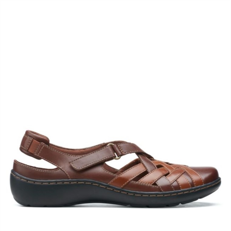 Cuero Combinado Clarks Bronceado Cuero Combinado Cora Dream Bronceado