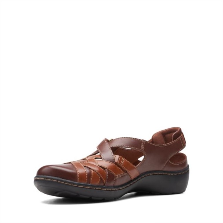 Cuero Combinado Clarks Bronceado Cuero Combinado Cora Dream Bronceado