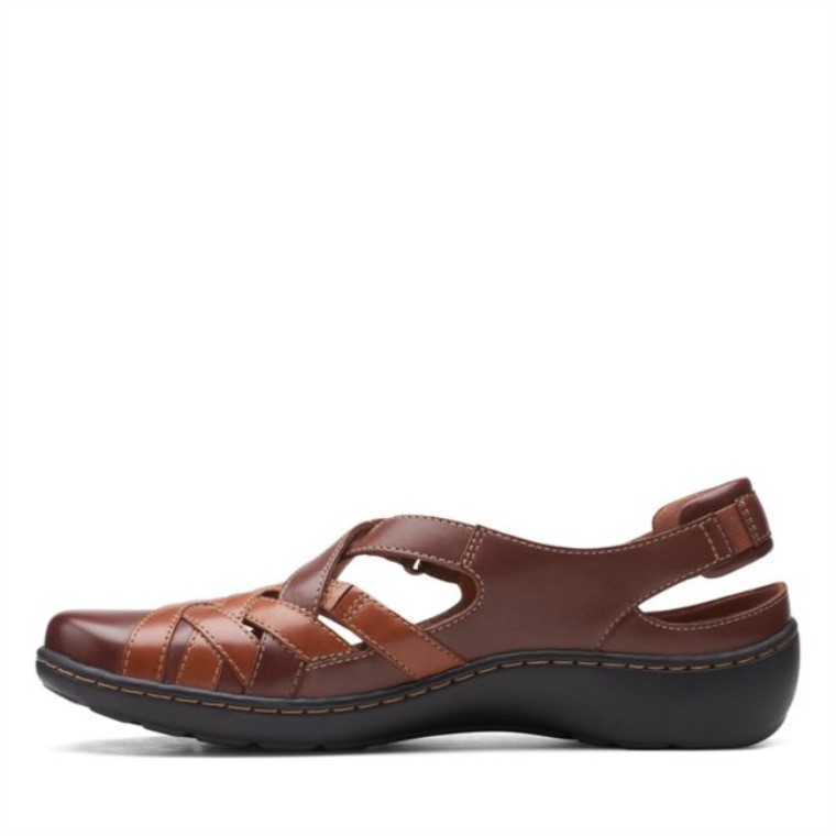 Cuero Combinado Clarks Bronceado Cuero Combinado Cora Dream Bronceado