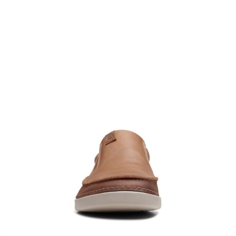 Cuero Marrón Clarks Cuero Marrón Gereld Step