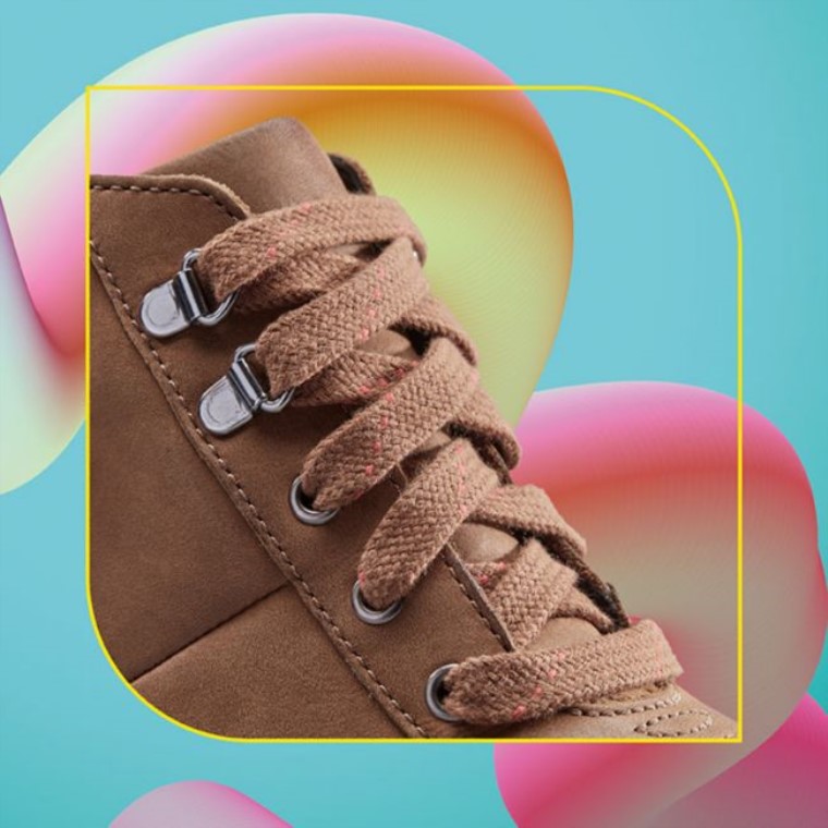 Cuero Marrón Clarks Cuero Marrón Heath Go Gore-tex Para Niños