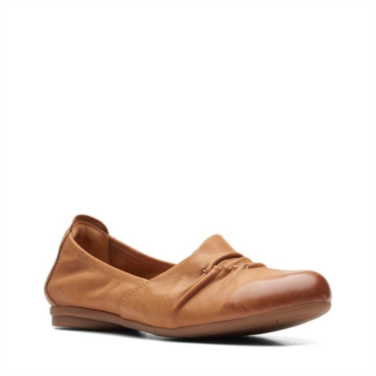 Clarks Tan Rena Way Tan